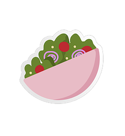 Salad Sticker