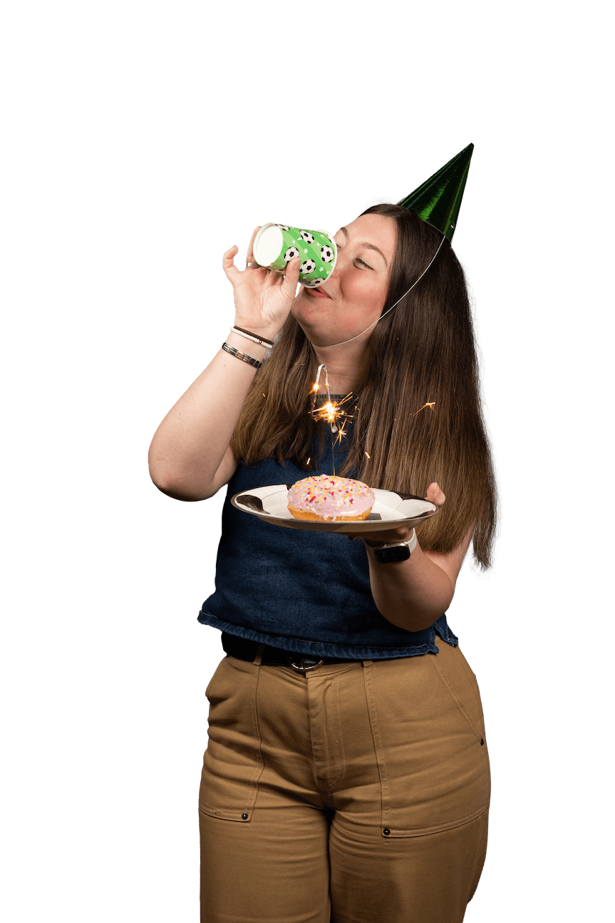 Katie - Party Image Cutout